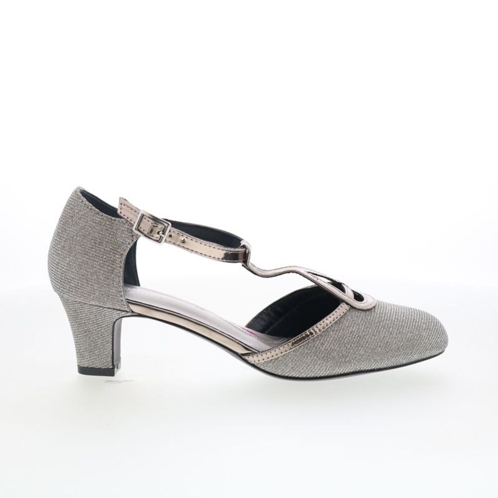 Ros Hommerson Womens Heidi Silver Shoes (NWT)